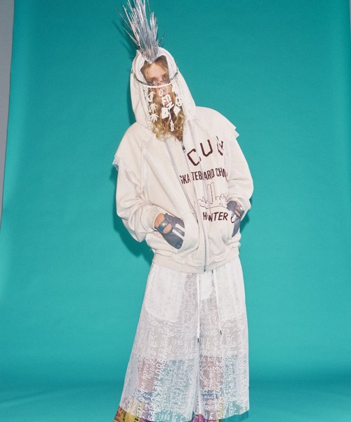 SEVESKIG(セヴシグ)の「SEVESKIG/セブシグ/HOODIE_SW-SV-NRS-1001(パーカー・メンズ・オフホワイト・SMALL/MEDIUM/LARGE/X-LARGE)」の6枚目の写真