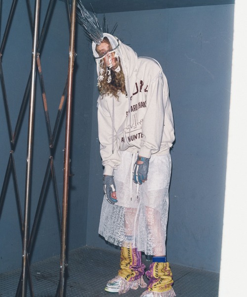 SEVESKIG(セヴシグ)の「SEVESKIG/セブシグ/HOODIE_SW-SV-NRS-1001(パーカー・メンズ・オフホワイト・SMALL/MEDIUM/LARGE/X-LARGE)」の8枚目の写真