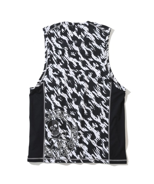 MARK & LONA(マークアンドロナ)の「Act Panther Tank Top | MEN(Tシャツ/カットソー・メンズ・ホワイト×ブラック/ライトグレー・46/48/50)」の4枚目の写真