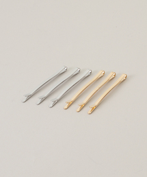 JOURNAL STANDARD（ジャーナルスタンダード）の「【FICCARE】 Classic Shiny Bobby Pin-6pc mixe（ヘアピン）」