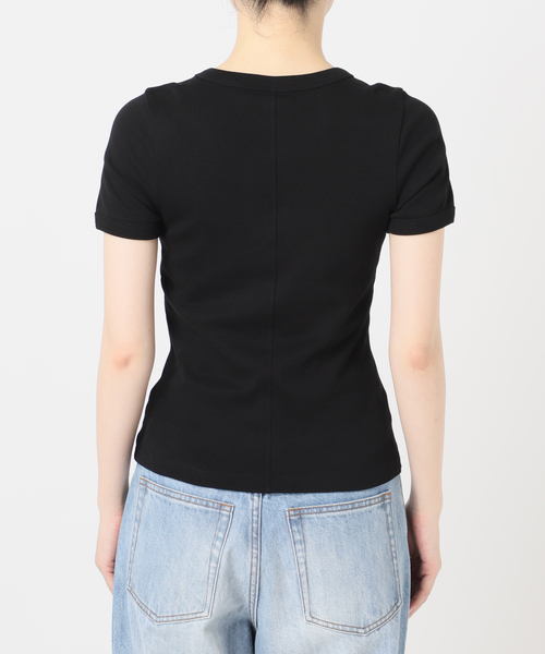 plage（プラージュ）の「FLORE FLORE / フローレフローレ CAR Tシャツ（Tシャツ/カットソー・レディース・アイボリー/ブラック・FREE）」の19枚目の写真