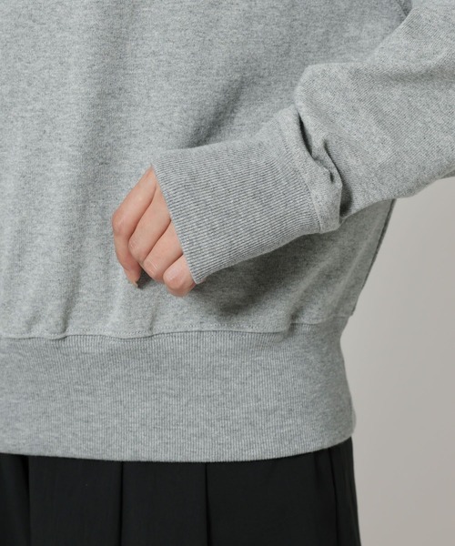 セール】ボートネック裏毛プルオーバー（スウェット）｜BABYLONE