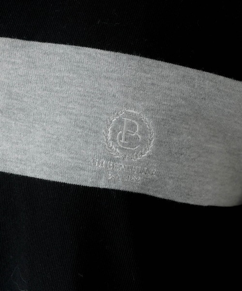 PARROTT CANVAS(パロットキャンバス)の「【PARROTT CANVAS/パロットキャンバス】クロップド ワイド ラガーシャツ(ポロシャツ・レディース・ブラック/グリーン・フリー)」の21枚目の写真