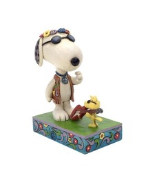 SNOOPY（スヌーピー）の「【JIM SHORE】スヌーピー&ウッドストック コン サート（インテリア雑貨・レディース）」