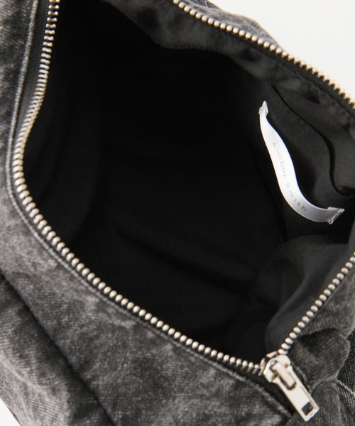 セール】ヴィンテージ加工2WAYデニムマルチポケットショルダーバッグ