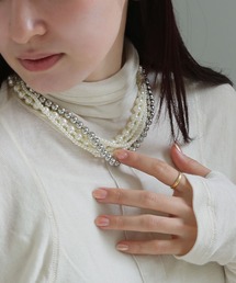 colleca la | ミックスパール＆メタルボール セットネックレス(ネックレス)