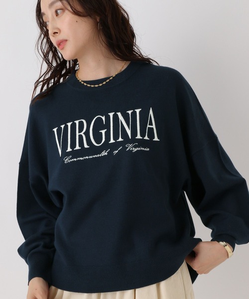 Elura(エルーラ)の「<WEB限定カラーあり>毛玉しらずロゴプルオーバー/571787(Tシャツ/カットソー・レディース・ダークブラウン/グリーン/ネイビー/ブラック/グレイッシュベージュ・FREE)」の17枚目の写真