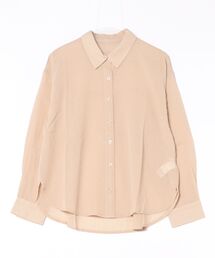WEB限定綿シアー長袖シャツ