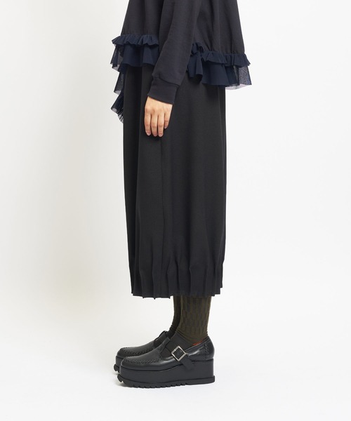 gomme(ゴム)の「ウォームPツイル ジャムタックパンツ(その他パンツ・レディース・ブラック/カーキ/パープル・MEDIUM)」の20枚目の写真