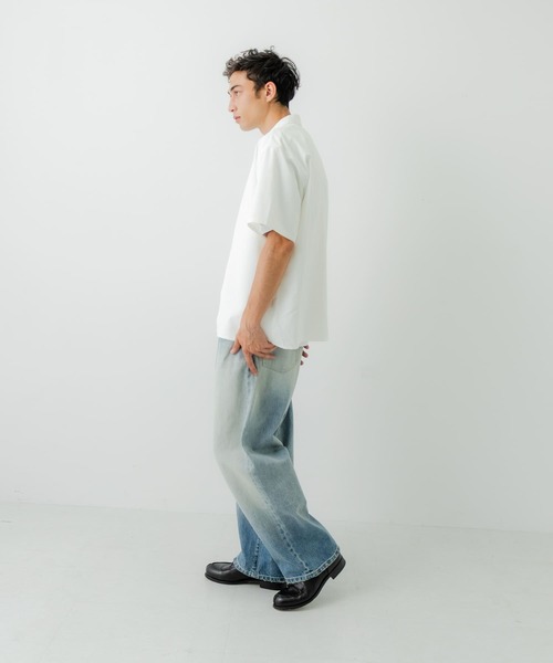 URBAN RESEARCH（アーバンリサーチ）の「BROAD FUNCTION SHIRTS（シャツ/ブラウス・メンズ・ブラック/ホワイト/ブラウン/チャコールグレー・MEDIUM/LARGE）」の7枚目の写真