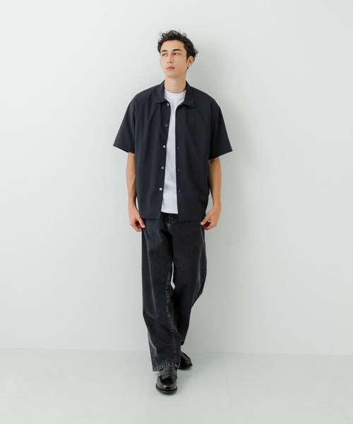 URBAN RESEARCH（アーバンリサーチ）の「BROAD FUNCTION SHIRTS（シャツ/ブラウス・メンズ・ブラック/ホワイト/ブラウン/チャコールグレー・MEDIUM/LARGE）」の10枚目の写真