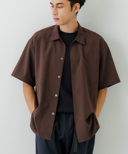 URBAN RESEARCH（アーバンリサーチ）の「BROAD FUNCTION SHIRTS（シャツ/ブラウス・メンズ・ブラック/ホワイト/ブラウン/チャコールグレー・MEDIUM/LARGE）」の15枚目の写真