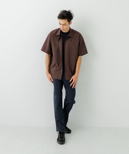 URBAN RESEARCH（アーバンリサーチ）の「BROAD FUNCTION SHIRTS（シャツ/ブラウス・メンズ・ブラック/ホワイト/ブラウン/チャコールグレー・MEDIUM/LARGE）」の18枚目の写真