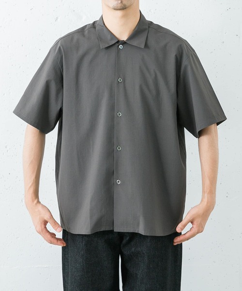 URBAN RESEARCH（アーバンリサーチ）の「BROAD FUNCTION SHIRTS（シャツ/ブラウス・メンズ・ブラック/ホワイト/ブラウン/チャコールグレー・MEDIUM/LARGE）」の19枚目の写真