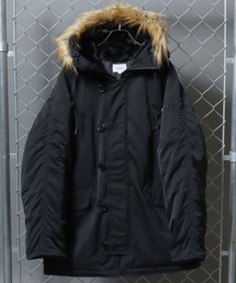 Poly Twill Military Parka N-3B Type Jacket/ポリツイルN-3B ミリタリージャケット ナイロンジャケット パーカー メンズ レディース アウター
