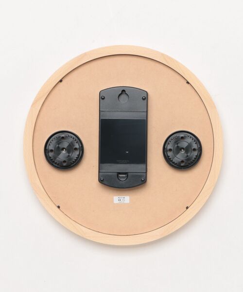 Lemnos（レムノス）の「Lemnos（レムノス）Campagne air 掛け時計・温湿度計付（掛け時計・レディース・ブラウン/ナチュラル・ONE SIZE）」の7枚目の写真