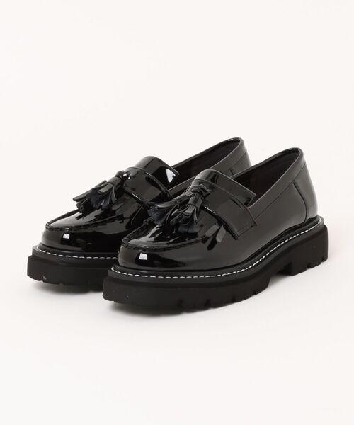 Bridget Birkin(ブリジットバーキン)の「【Bridget Birkin】撥水ステッチタッセルローファー(551667)(ローファー・レディース・ブラック系その他/ブラック・23/23.5/24/24.5/22.5)」の5枚目の写真