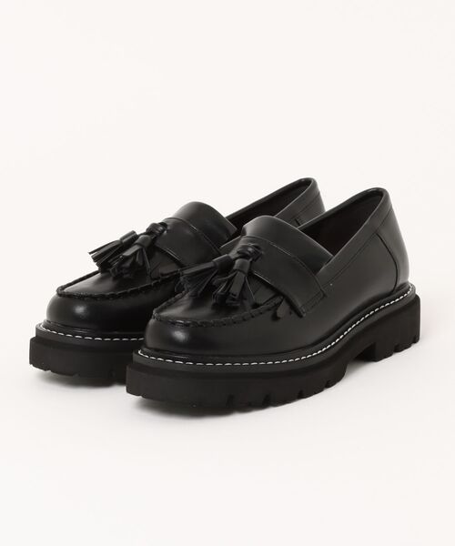 Bridget Birkin(ブリジットバーキン)の「【Bridget Birkin】撥水ステッチタッセルローファー(551667)(ローファー・レディース・ブラック系その他/ブラック・23/23.5/24/24.5/22.5)」の8枚目の写真