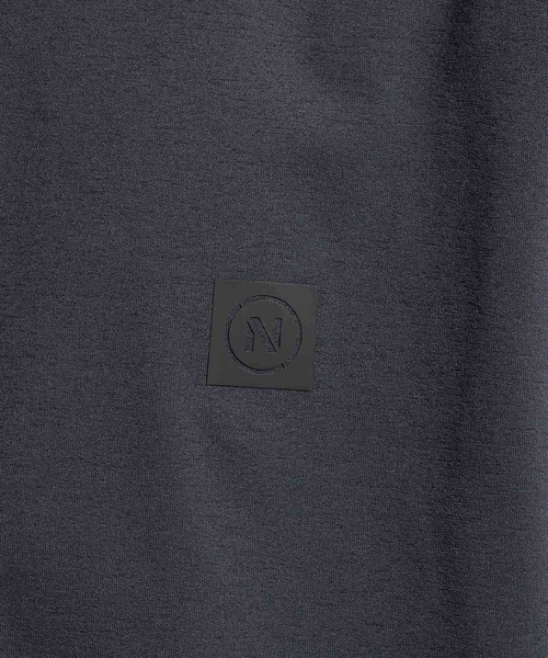 NUMERALS(ヌメラルズ)の「【NUMERALS】ワンポイントロングスリーブTEE(Tシャツ/カットソー・メンズ・ネイビー/オフホワイト/ブラック/グレー・MEDIUM/LARGE)」の18枚目の写真