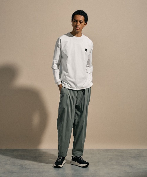 NUMERALS】ワンポイントロングスリーブTEE（Tシャツ/カットソー
