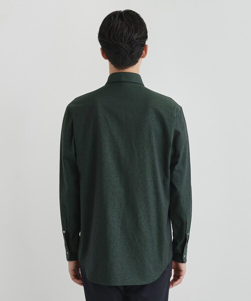 セール】ランダムロゴ ドビーシャツ（シャツ/ブラウス）｜TAKEO