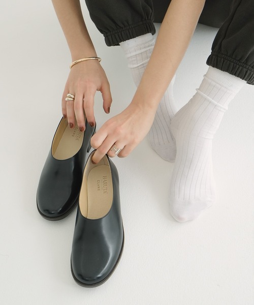 HARUTA CLANE ローファー　36 HARUTA×CLANE FLAT SHOES（ローファー）｜CLANE（クラネ）の