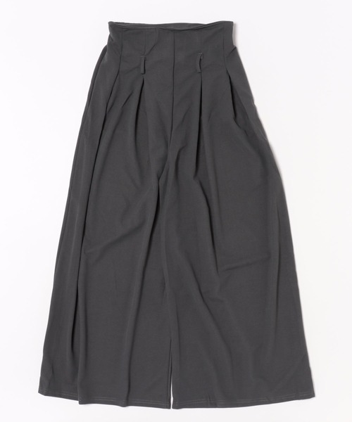 WEGO(ウィゴー)の「WEGO/ダブルタックワイドストレートパンツ(スラックス・レディース・ベージュ/グレー/ブラック・LARGE/MEDIUM)」の22枚目の写真