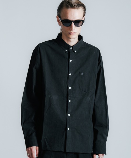 CRIMIE(クライミー)の「HEAVY OX B.D SHIRT(シャツ/ブラウス・メンズ・ブラック/ホワイト/ネイビー・M/L/XL/XXL)」の2枚目の写真