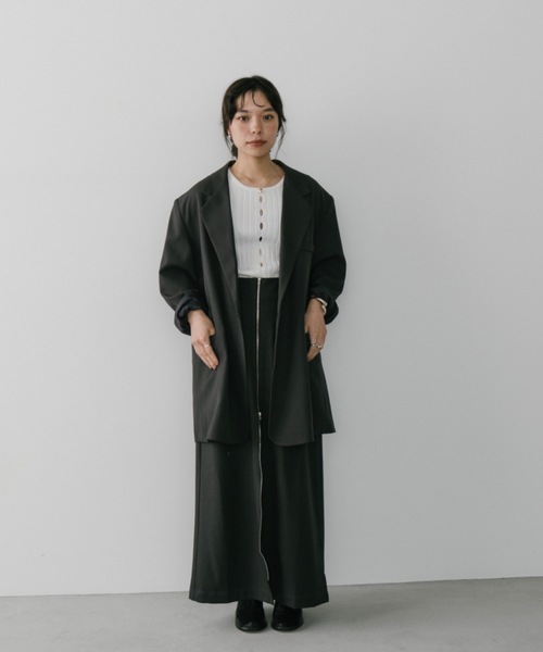 DRWCYS(ドロシーズ)の「フロントジップタイトスカート(スカート・レディース・グレー/ブラウン/ベージュ・FREE)」の9枚目の写真