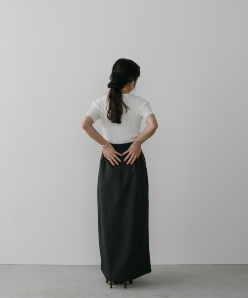 DRWCYS(ドロシーズ)の「フロントジップタイトスカート(スカート・レディース・グレー/ブラウン/ベージュ・FREE)」の10枚目の写真