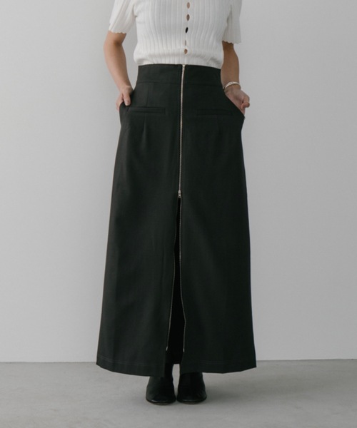 DRWCYS(ドロシーズ)の「フロントジップタイトスカート(スカート・レディース・グレー/ブラウン/ベージュ・FREE)」の18枚目の写真