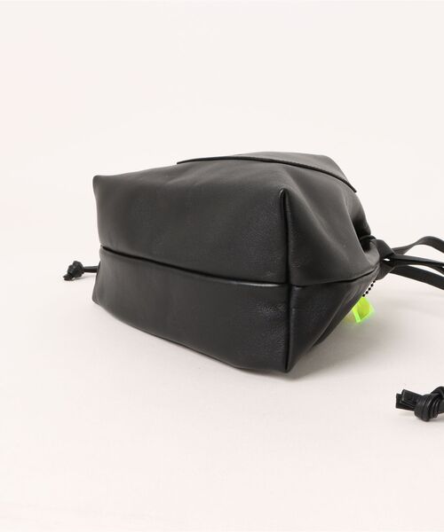【ONE./ワンドット】 / レザー巾着ショルダーBAG / ONE-006