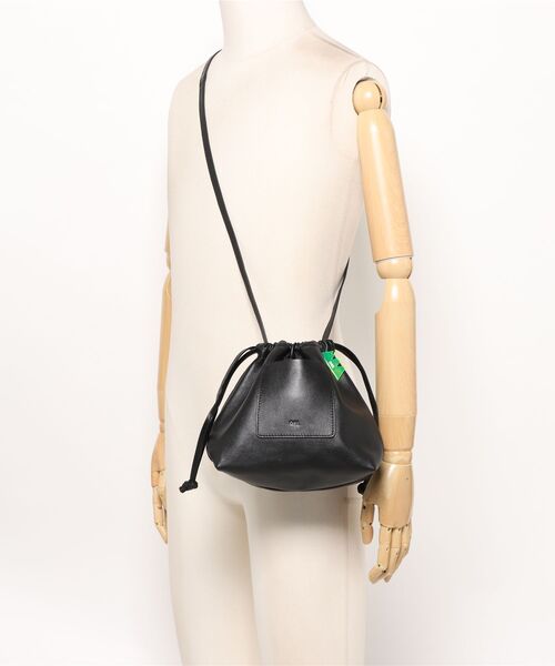 【ONE./ワンドット】 / レザー巾着ショルダーBAG / ONE-006