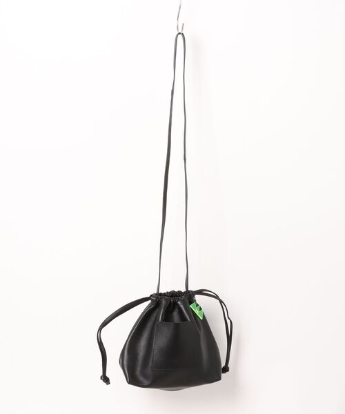 【ONE./ワンドット】 / レザー巾着ショルダーBAG / ONE-006