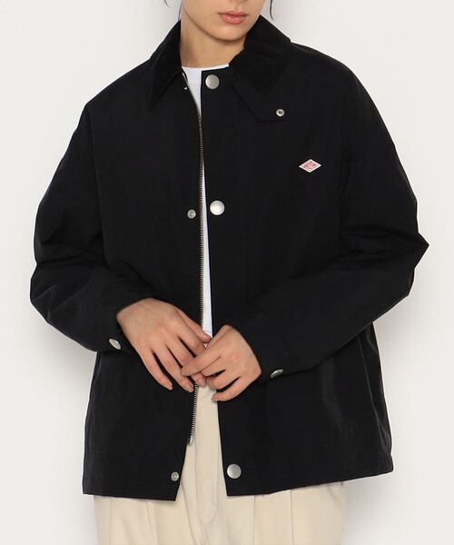 専用DANTON 黒 WOMEN'S NYLON TAFFETA WORK JACKET（ブルゾン）｜DANTON（ダントン