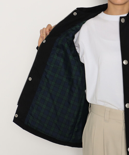 WOMEN'S NYLON TAFFETA WORK JACKET（ブルゾン）｜DANTON（ダントン