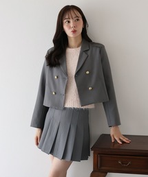 金ボタン」に該当するジャケット/アウター（ショート丈）ファッション