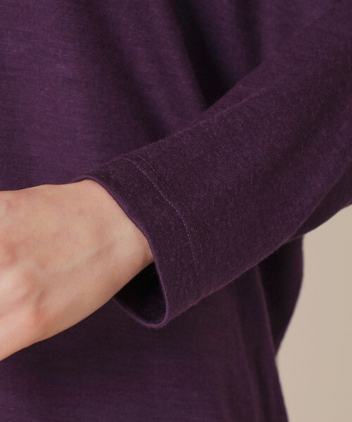 MACKINTOSH LONDON(マッキントッシュ ロンドン)の「ウォッシャブルウールプルオーバー(Tシャツ/カットソー・レディース・ベージュ系その他3/パープル系その他4/ネイビー/グリーン系その他・38)」の12枚目の写真
