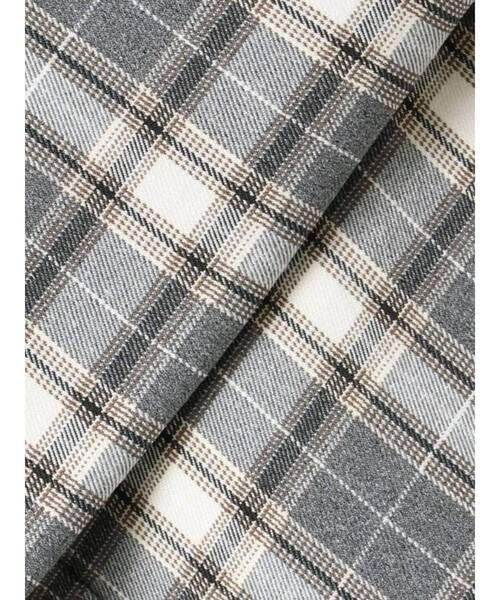 LAGUNAMOON（ラグナムーン）の「チェックラッフルスカート（スカート・レディース・ブラウン/グレー・SMALL/MEDIUM）」の12枚目の写真