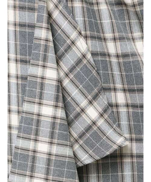 LAGUNAMOON（ラグナムーン）の「チェックラッフルスカート（スカート・レディース・ブラウン/グレー・SMALL/MEDIUM）」の15枚目の写真