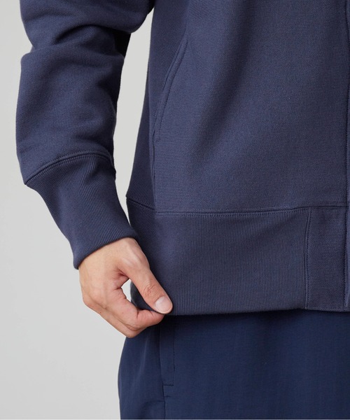 Champion（チャンピオン）の「Champion/チャンピオン RW SNAP SWEATSHIRT リバースウィーブ(R) スナップスウェットスタジャン（スタジャン・メンズ・ダークネイビー/グレー/ブラック・XL/L/M）」の11枚目の写真