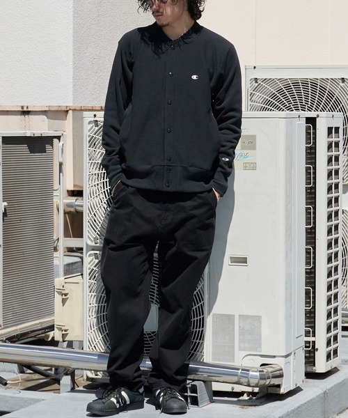 Champion（チャンピオン）の「Champion/チャンピオン RW SNAP SWEATSHIRT リバースウィーブ(R) スナップスウェットスタジャン 2026秋冬 秋服 冬服（スタジャン・メンズ・ダークネイビー/グレー/ブラック・XL/L/M）」の20枚目の写真