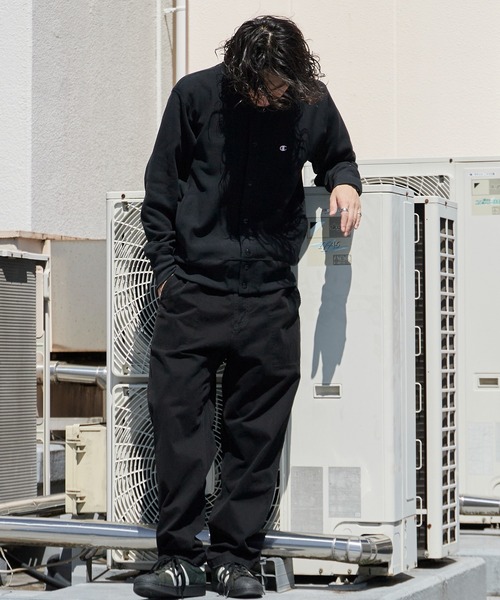 Champion（チャンピオン）の「Champion/チャンピオン RW SNAP SWEATSHIRT リバースウィーブ(R) スナップスウェットスタジャン 2026秋冬 秋服 冬服（スタジャン・メンズ・ダークネイビー/グレー/ブラック・XL/L/M）」の21枚目の写真