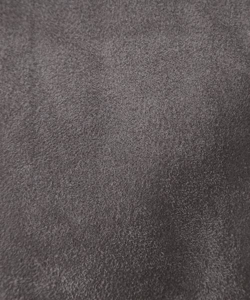 THE SHOP TK （ザ ショップ ティーケー ）の「スエードライク ライダースジャケット（ライダースジャケット・レディース・スミクロ/ナチュラル・12/13）」の6枚目の写真