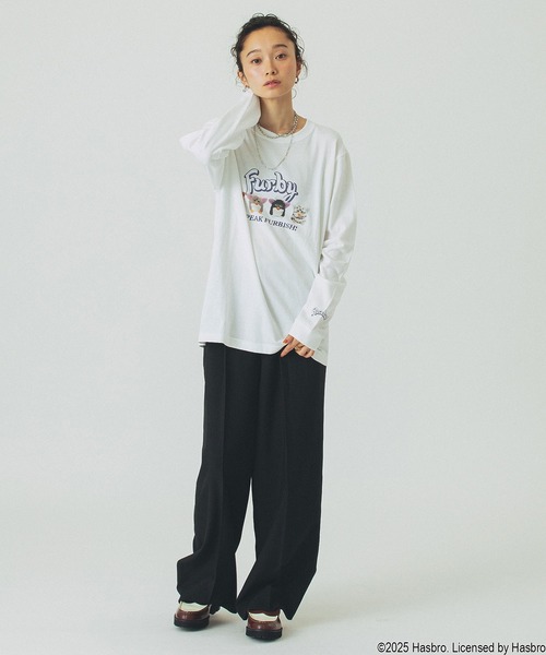 ROSE BUD（ローズバッド）の「ROSE BUD x FURBY L/S TEE（Tシャツ/カットソー・レディース・ブラック/ホワイト・ONE SIZE）」の14枚目の写真