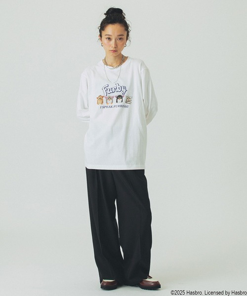 ROSE BUD（ローズバッド）の「ROSE BUD x FURBY L/S TEE（Tシャツ/カットソー・レディース・ブラック/ホワイト・ONE SIZE）」の15枚目の写真