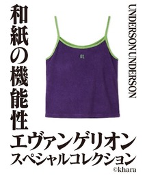 【EVANGELION(エヴァンゲリオン)】<WOMENS>カップインキャミソール