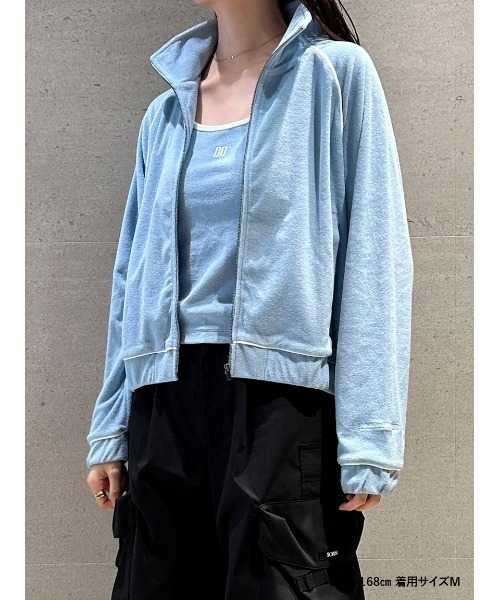 UNDERSON UNDERSON(アンダーソン アンダーソン)の「【EVANGELION(エヴァンゲリオン)】<WOMENS>カップインキャミソール(キャミソール・レディース・レッド/ピンク/ダークネイビー/パープル/ライトブルー・F)」の8枚目の写真