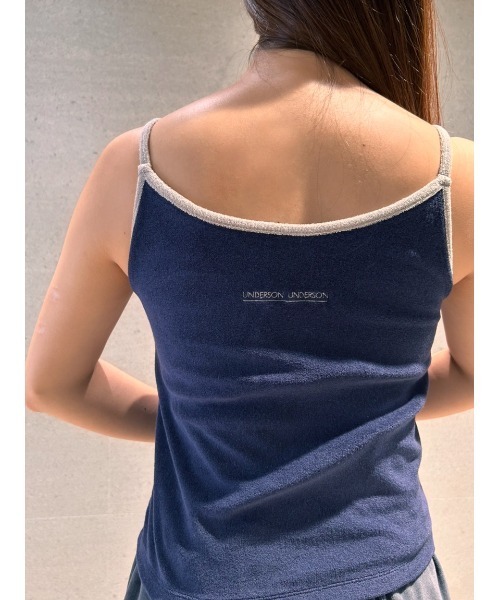 UNDERSON UNDERSON(アンダーソン アンダーソン)の「【EVANGELION(エヴァンゲリオン)】<WOMENS>カップインキャミソール(キャミソール・レディース・レッド/ピンク/ダークネイビー/パープル/ライトブルー・F)」の12枚目の写真