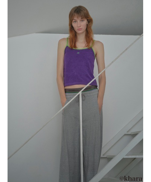 UNDERSON UNDERSON(アンダーソン アンダーソン)の「【EVANGELION(エヴァンゲリオン)】<WOMENS>カップインキャミソール(キャミソール・レディース・レッド/ピンク/ダークネイビー/パープル/ライトブルー・F)」の19枚目の写真